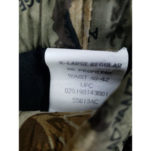 Walls Water-Proof Hunting Pants Mens XL Regular Camouflage With Drawstring - Picture 7 of 9